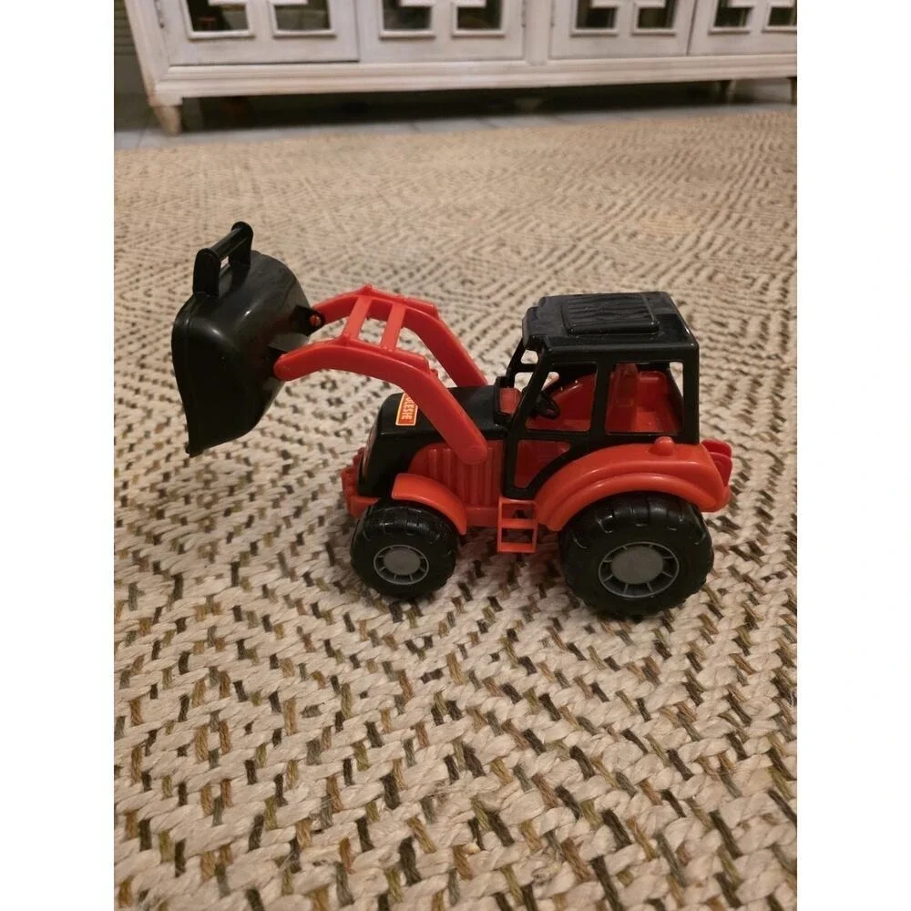 Polesie Toy Tractors Pull-Back Ray Toys‎ Loose Red